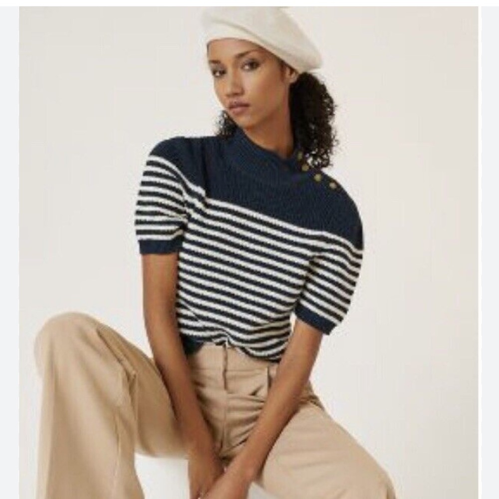 Maeve Puff Sleeved Sweater